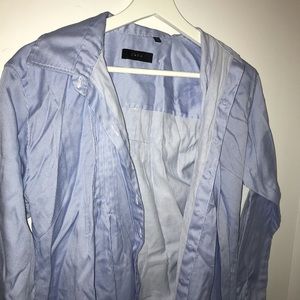 VINTAGE BLUE BLOUSE